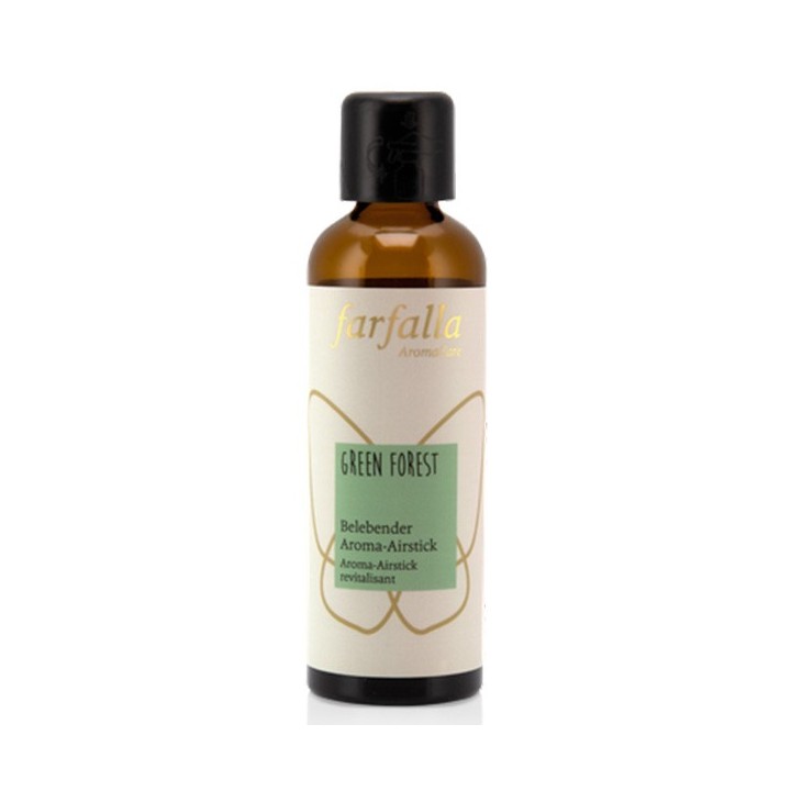 Aroma-Airstick Green Forest, Nachfüllflasche, 75ml - Farfalla