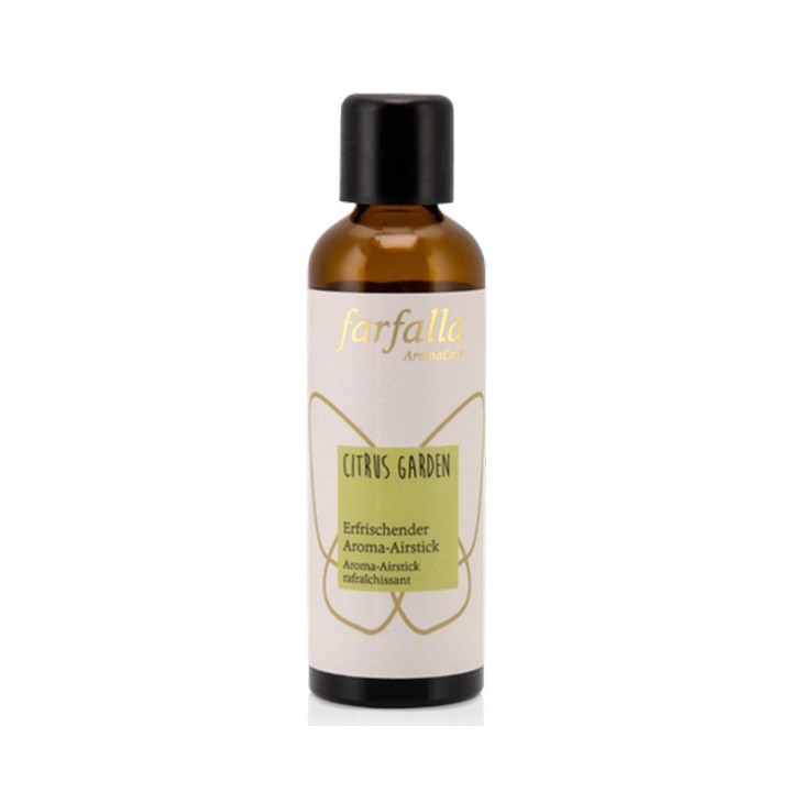 Aroma-Airstick - Citrus Garden, recharge - 75ml - Farfalla