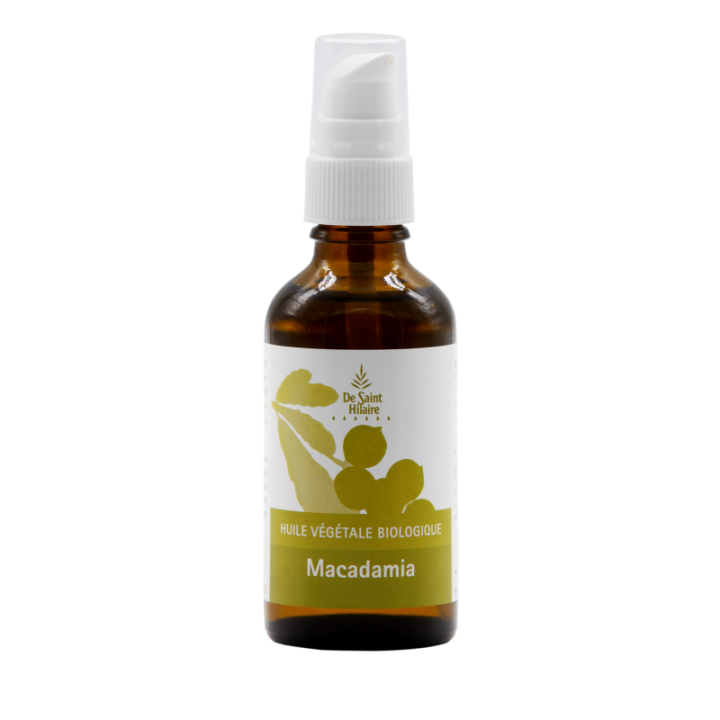Huile végétale de Macadamia - 50ml - De Saint Hilaire