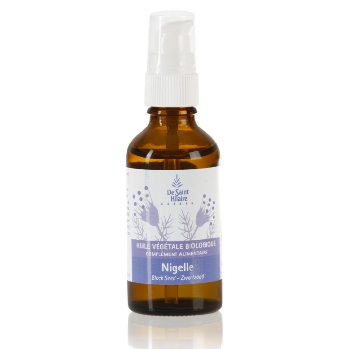 Olio vegetale (biologico) di Nigelle - 50ml - De Saint Hilaire