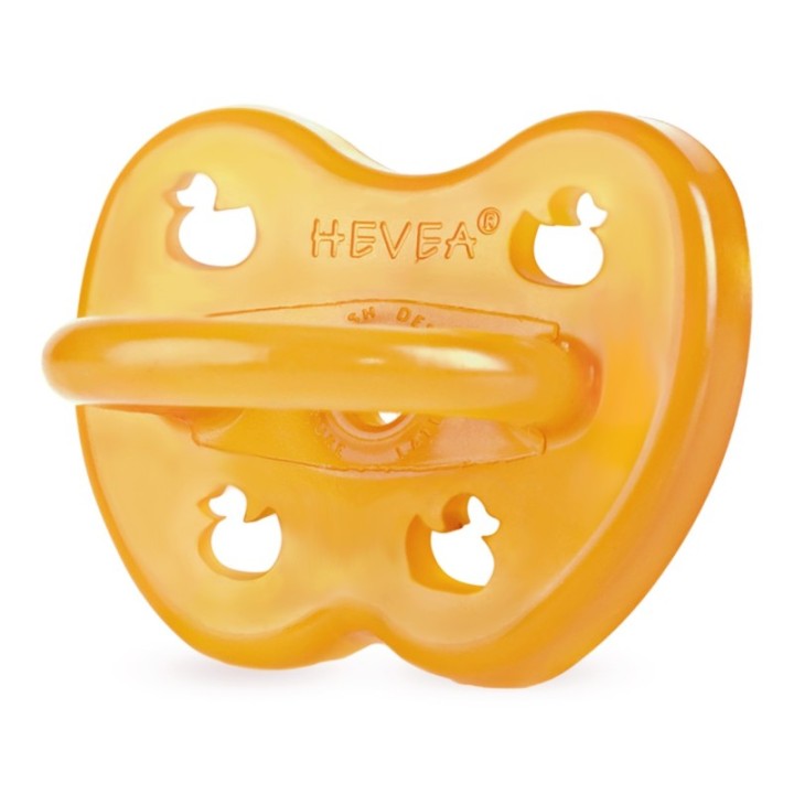 100% Naturkautschuk Baby-sauger - "Duck Pacifier" Symmetrisch, 0 bis 3 Monate - Hevea