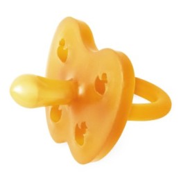 Ciucci per bambini 100% gomma naturale - "Duck Pacifier" Simmetrico, da 0 a 3 mesi - Hevea