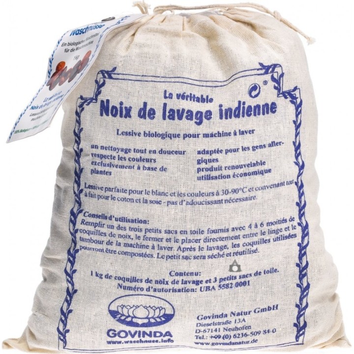 Noci di lavaggio indiane - 1kg - Govinda