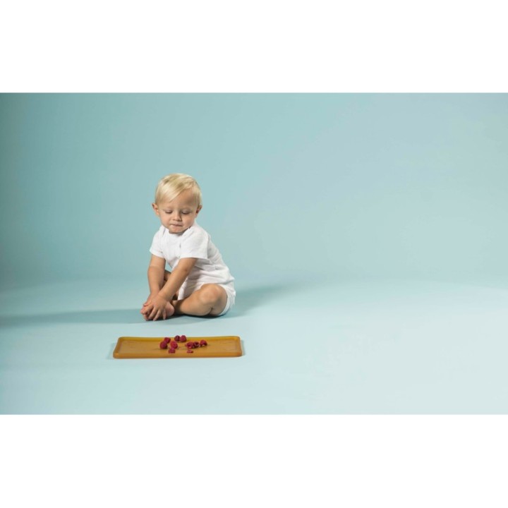 Set de table bébé en caoutchouc 100% naturel, 35x22cm - Hevea
