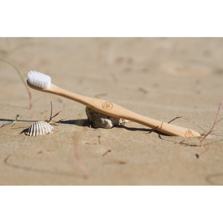 Spazzolino da denti in legno di faggio svizzero, "Palma" - 1 pezzo - Liebwerk
