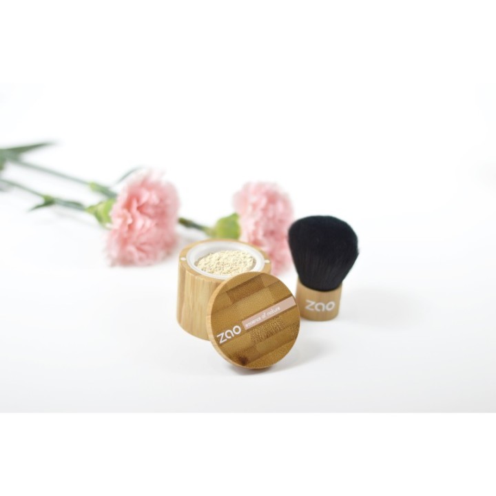 Grundierung schminken, Mineral-Silk - Mattierend, N°500 - 15g - Zao Make-Up