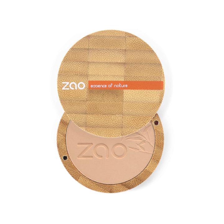 Poudre Compacte Visage - N°303, Brun beige - Zao Make-up