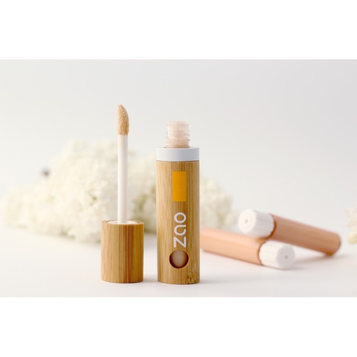 Touche lumière de teint - 100% Naturel, Bio & Vegan - N°723, Pêche - 5ml - Zao﻿