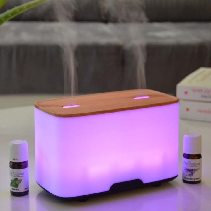Diffusor für ätherische Öle, Ultraschall mit Doppeltank - DUO - ZEN'Arôme
