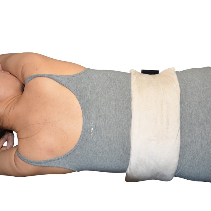 Cintura rilassante (calda o fredda) con perline di argilla e carbone vegetale - Thermo Comfort