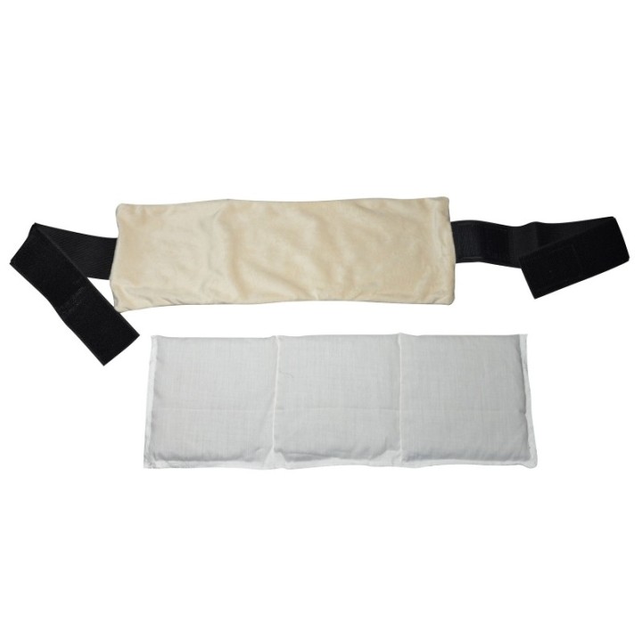 Ceinture relaxant (Chaud ou froid) aux perles d'argiles et charbon végétal - Thermo Comfort