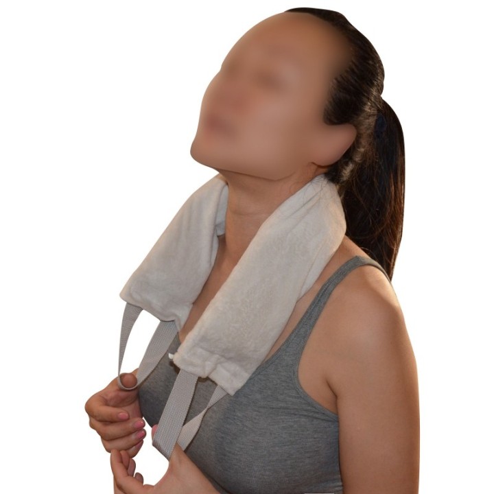 Entspannendes Gurt mit Tonperlen und pflanzlicher Holzkohle - Thermo Comfort
