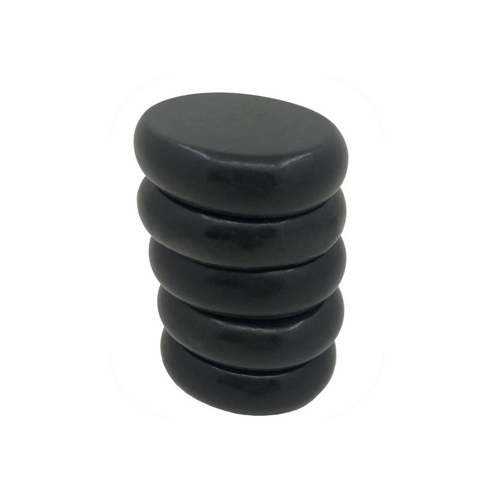 Set de 5 pierre chaude de massage - Thermo Comfort