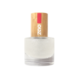 Nagellack - N° 665, Pailletten-Decklack - 8ml - Zao