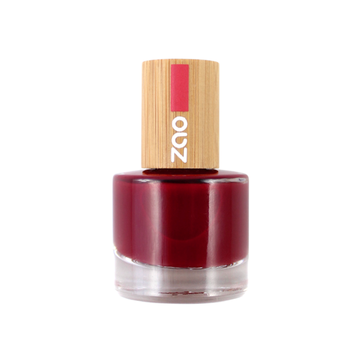 Vernis à ongles - N° 668, Rouge passion - 8ml - Zao