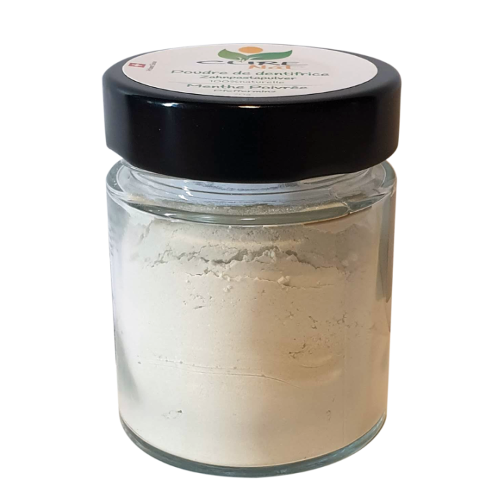 Natürliches Zahnpastapulver - Pfefferminz - 70g - Curenat