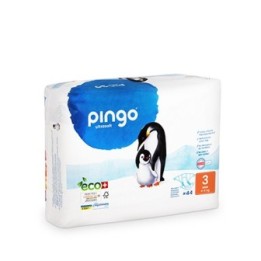 Pannolini per il bambino, svizzero ed ecologico - Midi (5-9kg), 2x 44pz - Pingo