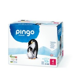 Schweizer Eco-Windeln - Maxi (7-18kg), 2x 40Stk - Pingo