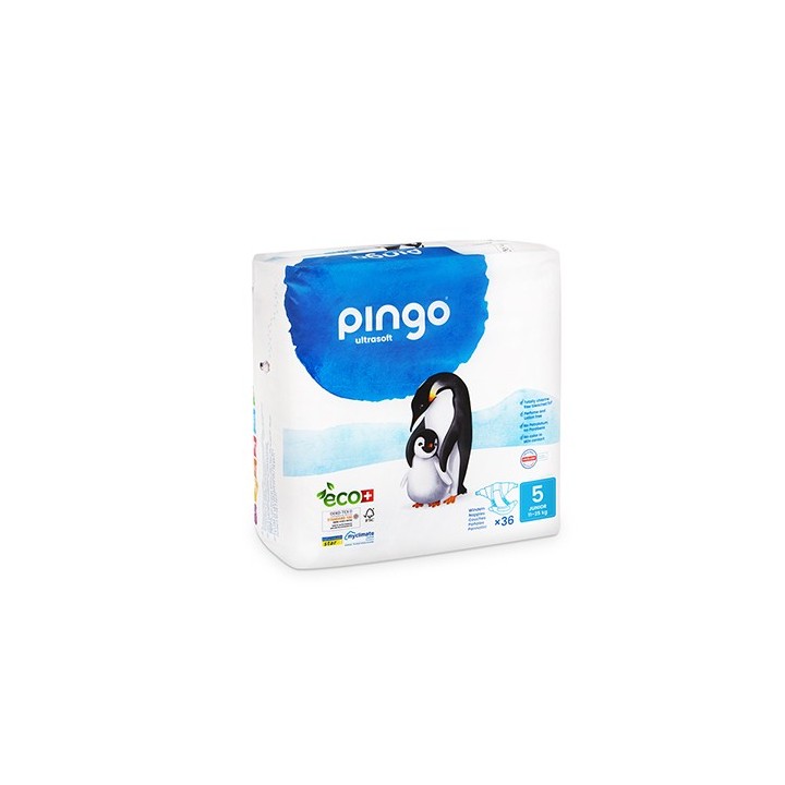 Schweizer Eco-Windeln - Junior (12-25kg), 2x 36 Stk - Pingo
