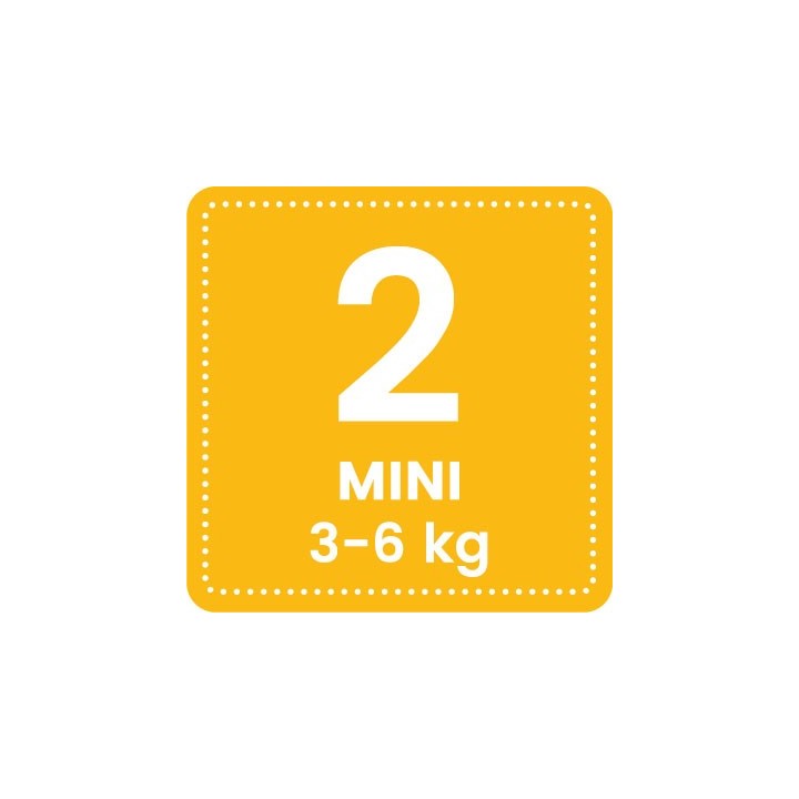 Schweizer Eco-Windeln - Mini (3-6kg), 2x 42Stk - Pingo