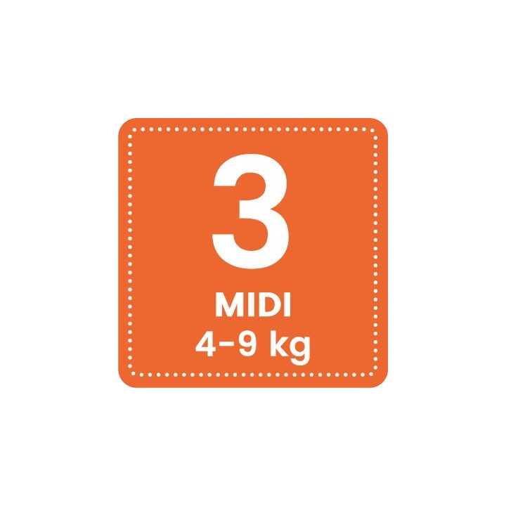 Schweizer Eco-Windeln - Midi (5-9kg), 2x 44Stk - Pingo