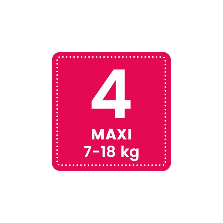 Couches-culottes pour bébé Suisses & Écologiques - Taille 4, Maxi (7-18kg) - 2x cartons de 40 pces - Pingo