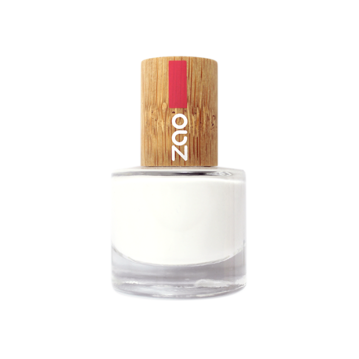 Smalto per unghie - Bianco francese - 8 ml - Zao Make-up