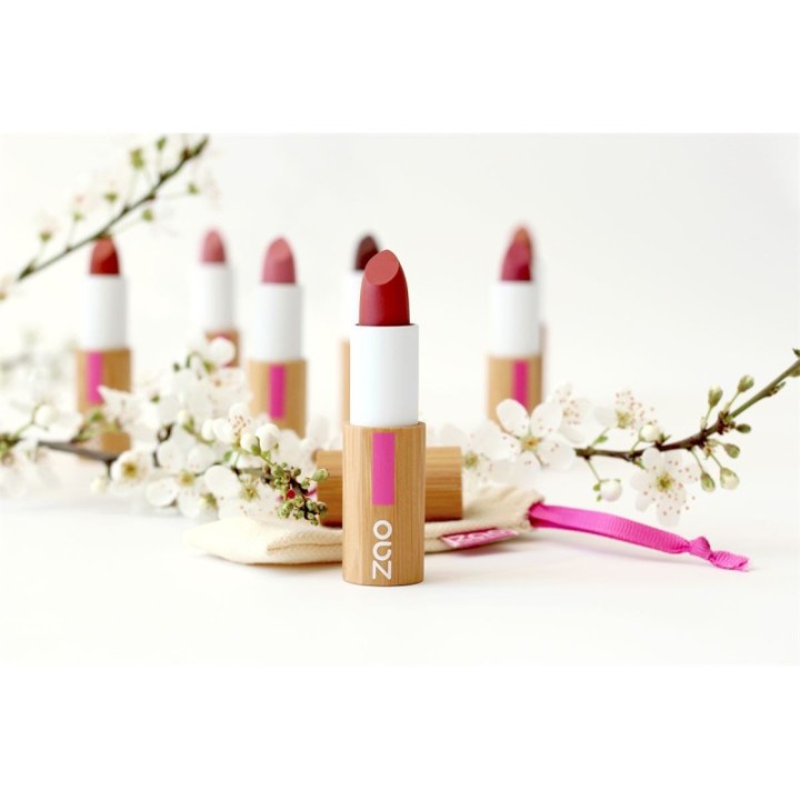 Ricarica Rossetto Olivastro - Rosso scuro - Zao Make-up