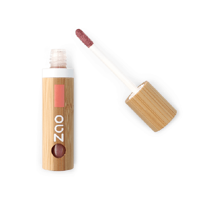 Lucidalabbra BIO, 100% origine naturale - N° 015, Marrone glam - Zao