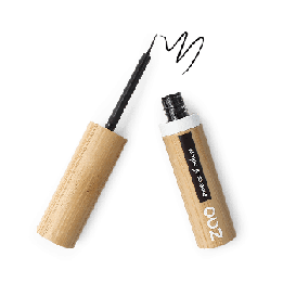 BIO Eyeliner-Pinselspitze - N° 070, Intensives Schwarz - Zao
