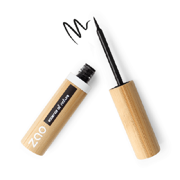 Eyeliner BIO Feutre - N° 066, Noir intense - Zao