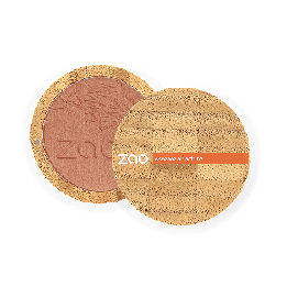 Fard à Joues, poudre compact, Bio & Vegan - N°325, Corail nacré - Zao