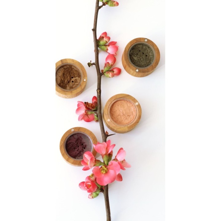 Fard à Paupières "Libre" Mineral Touch - Or Rouge - ZAO Make-up