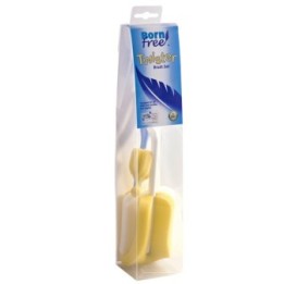 Brosse goupillon "twister" - 2 brosses (1 grande et 1 petite) - Born Free