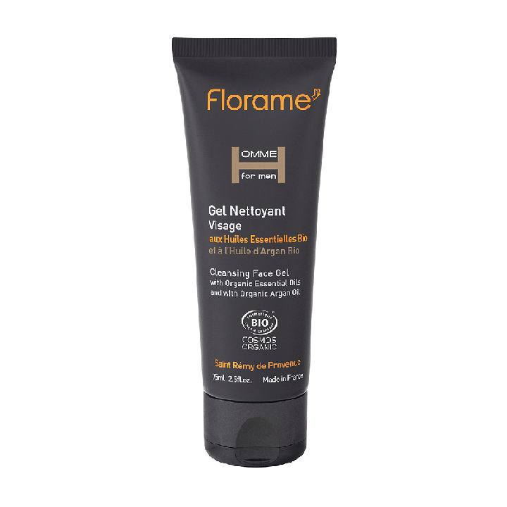 Gel Nettoyant homme Visage BIO - 75ml - Florame