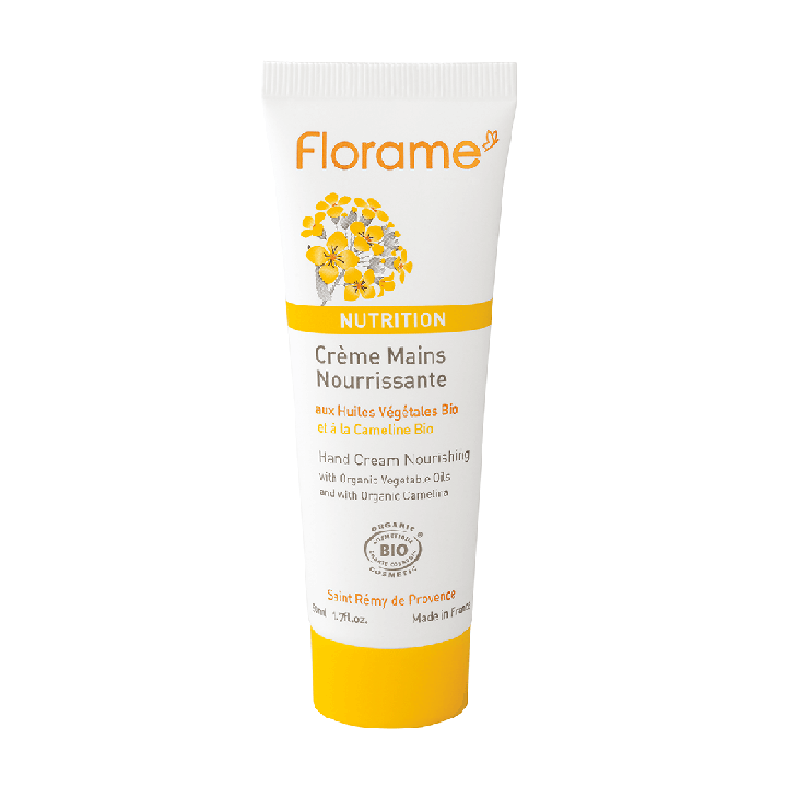 Crema Nutriente BIO per le mani con Camelina - 50ml - Florame
