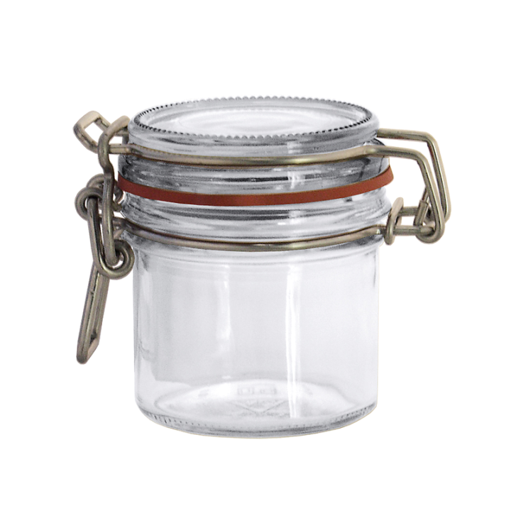 Vaso di vetro per conserve, rotondo - 1 pezzo da 255ml