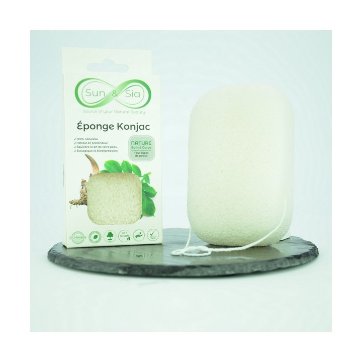 Naturschwamm in Konjac - Für den Körper - Sun & Sia