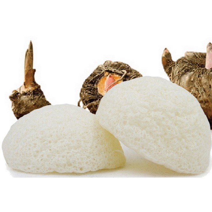 Éponge 100% naturelle en Konjac - Pour les yeux - Sun & Sia