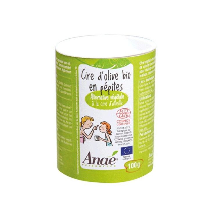 Pepite di cera d'oliva biologica - 100g - Anaé