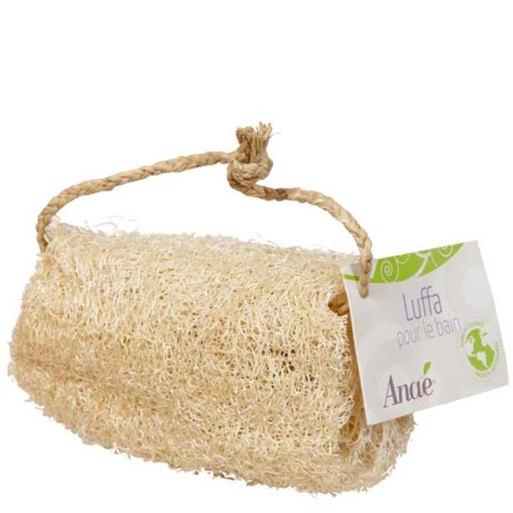 Éponge naturelle, Luffa pour le bain en pulpe de courge - 1pce - Anaé