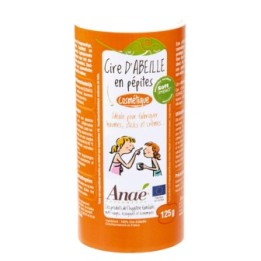 Cire d'abeille cosmétique BIO en pépites - 125gr - Anaé