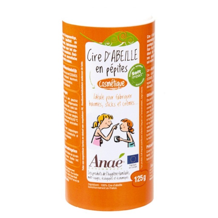 Cera d'api cosmetica biologica in pepite - 125gr - Anaé