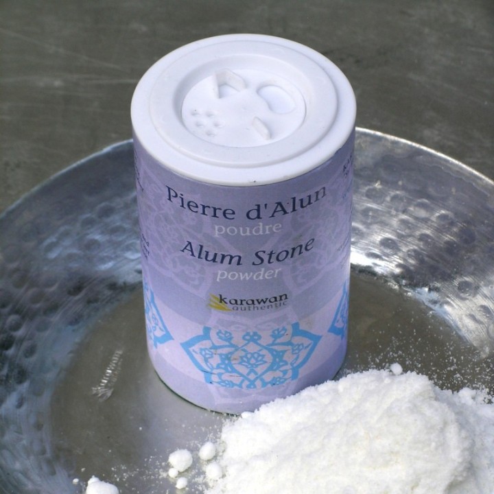 Pietra di Allume di Potassio - Polverizzato con scatola di spruzzatura - 90g - Karawan