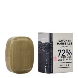 Sapone da Marsiglia bio a oliva, 72% - Piccolo ciottolo da 50g - La Corvette (Marseille)