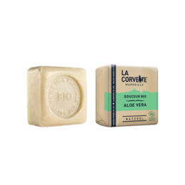 Sapone Biologico Delicato, Aloe vera - 100g - La Corvette (Marseille)