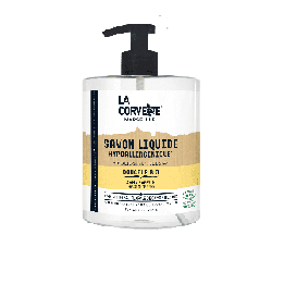 Savon liquide Hypoallergénique BIO, sans parfum - 500ml - La Corvette (Marseille)