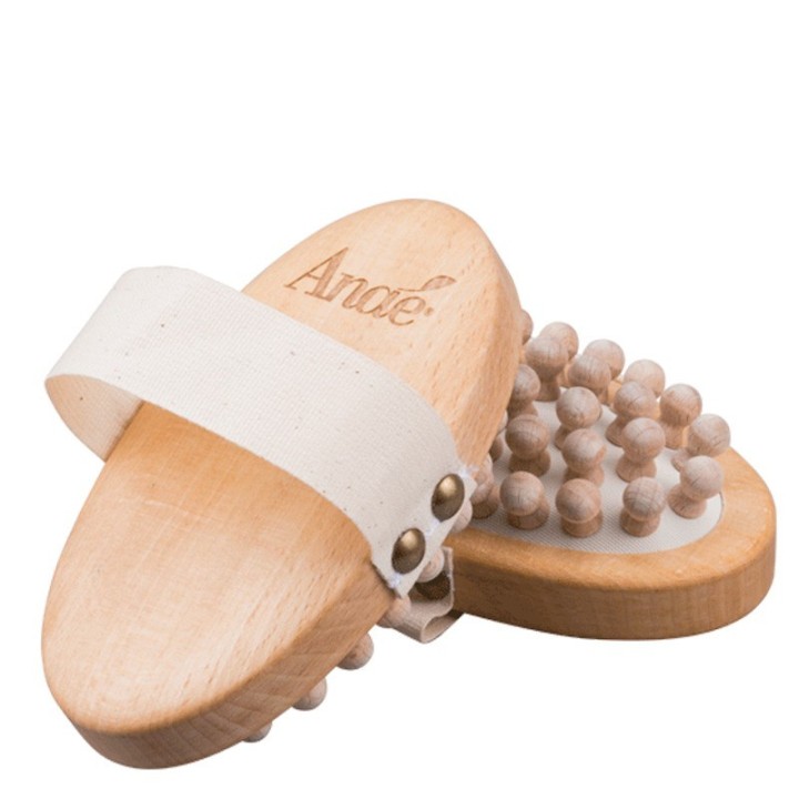 Anti-Cellulite-Massagebürste FSC-Holz - 13,5cm - Anaé