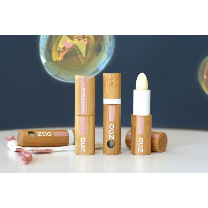 Baume à Lèvres BIO en Stick (Recharge) - N°481, transparent - 3,5g - Zao