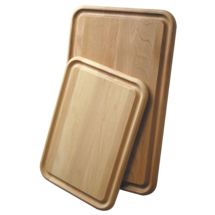 Planche de cuisine en hêtre huilé, certifié FSC - 35 x 25 x 2cm -  Ah Table